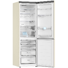 Холодильник Haier C2F636CCFDU1 бежевый двухкамерный 256/108 л морозилка снизу, No Frost