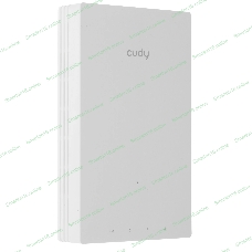 Точка доступа Wi-Fi Cudy AX3000 Gigabit Wall-Plate Wi-Fi 6 Access Point AX3000 Dual Band Wi-Fi 6 Wall Plate Access Point, Chipset MT7981+MT7531AE+MT7976CN, 802.11ax/ac/a/b/g/n, 2402Mbps at 5GHz + 574Mbps at 2.4GHz, 1 x Gigabit PoE-IN Port, 802.3af/at, 4 x Gigabit RJ45 ports, LAN1 support PoE Out, Cudy Mesh Support