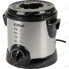 Фритюрница Kitfort КТ-2009 1000Вт серебристый/черный