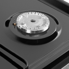 Плита газовая Maunfeld MGC50GCGR08D серый, конфорок 4 шт, духовка 59 л, 50 см x 89 см x 65 см