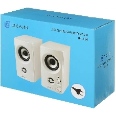 Акустическая система Oklick OK-164 2.0 белый 30Вт