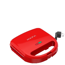 Вафельница Maxvi SM752P красный