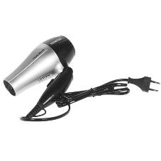 Фен Centek CT-2258 серебристый/черный, 850 Вт, компактный