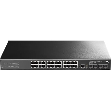Коммутатор Cudy GS5024S4, 24×1 Гбит/с + 4×10 Гбит/с SFP+