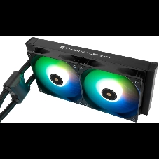 Водяное охлаждение для процессора Thermalright Frozen Notte 240 черный ARGB V2 (240мм, Black, ARGB/ Fans: 2x120мм, 72.37CFM, 27.7dBA, 2000RPM/ Pump height 54мм, 28dBA, 5300RPM, Rad thickness 27мм/ S: 1200, 1700, 1851, 2011, 2066, 115X, AM2, AM2+, AM3, AM3+, AM4, AM5, FM1, FM2, FM2+)