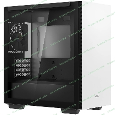 Компьютерный корпус Deepcool MACUBE 110 WH белый без БП ATX 1x120мм 2xUSB3.0 audio bott PSU