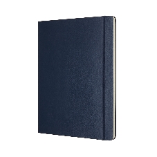 Блокнот Moleskine CLASSIC QP090B20 XLarge 190х250 мм, 192 страниц, линейка, твердая обложка, синий