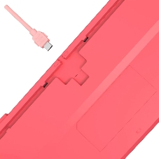 Клавиатура проводная A4Tech Bloody S87 Energy (S87 USB ENERGY PINK) USB розовый