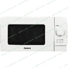 Микроволновая печь Galanz MOS-2008MW белый, 20 л, 700 Вт, переключатели - поворотный механизм