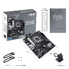 Материнская плата ASUS PRIME H610M-A WIFI, LGA 1700, Intel H610, 2xDDR5, 4xSATA, 2xM.2, 1xPCIe 4.0 x16, 1xDP, 1xHDMI, 1xVGA, 1x1Gb LAN, 1xUSB 3.2 Gen 2, 4xUSB 2.0, 3x3.5 мм, 7.1, mATX
