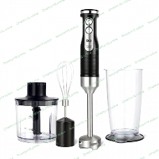 Блендер BQ HB522PS Black-Steel. 1000 Вт, 3 в1 Блендер + миксер + измельчитель