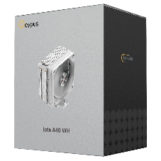 Кулер для процессора Cooler Ocypus Iota A40 белый 120мм алюминий+медь 2000rpm 29db 4-pin 220W 156мм