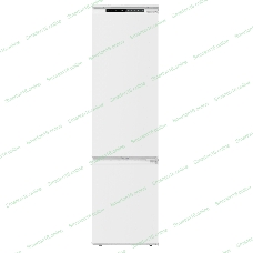 Встраиваемый холодильник Maunfeld MBF193SLFWGR Inverter белый двухкамерный 229/76 л морозилка снизу