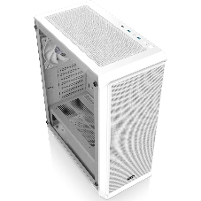 Корпус без блока питания Raijintek ARCADIA 41-MS4, Midi-Tower, TG, 1x120мм + 3x120мм ARGB, 2xUSB-A 3.0 + 1xUSB-C, ATX, mATX, mITX White