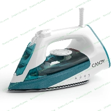 Утюг Candy CI-106 белый/бирюзовый, 3200 Вт, 180 г/мин, 400 мл