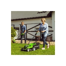 Газонокосилка аккумуляторная GreenWorks G24X2LM41, 40 В, 4 Ач
