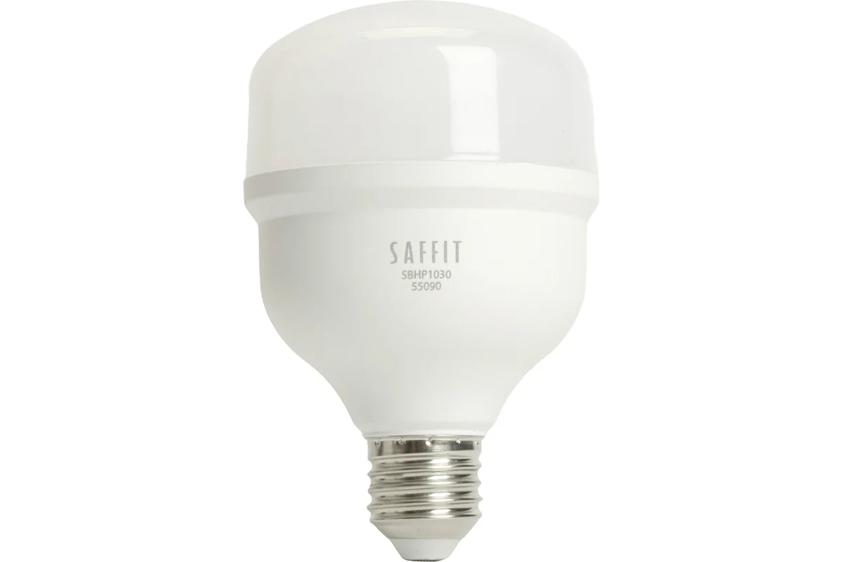 Лампа светодиодная SAFFIT SBHP1030 (55090) 30 вт Е27 белый