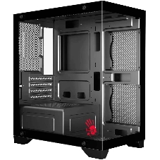 Компьютерный корпус Bloody BD-CC103 черный без БП mATX 7x120мм 1xUSB 2.0 1xUSB 3.0 audio bott PSU