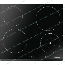 Индукционная варочная панель Hansa BHI68508, конфорок: 4 шт., стеклокерамика, независимая, черный
