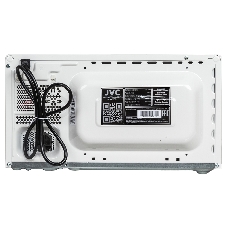 Микроволновая печь JVC JK-MW123M белый, 20 л, 700 Вт, переключатели - поворотный механизм