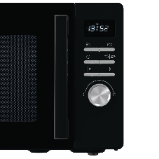 Микроволновая печь Gorenje MO23A3BH черный, 23 л, 800 Вт, переключатели - кнопки, поворотный механизм