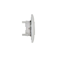 Розетка 2-м SKANDY 10А без заземл. без защ. шторок в сборе SK-R10W арктич. бел. IEK SK-R20-10-K01-F