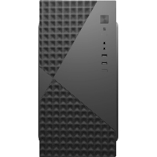 Компьютерный корпус с блоком питания 450Вт. Case Forza mATX, 450W, 2xUSB 2.0, Black, w/o FAN, 8 см fan PSU, power cord