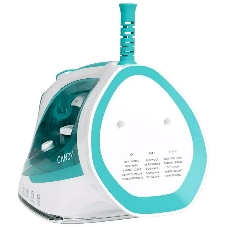 Утюг Candy CI-104 белый/бирюзовый, 2700 Вт, 50 г/мин, 160 г/мин, 370 мл