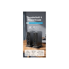 Мультифункциональная док-станция Vention USB Type C 14 в 1 с поддержкой Thunderbolt 4