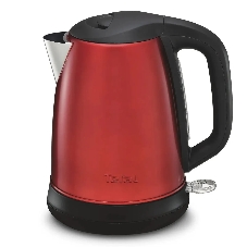 Электрочайник Tefal KI270530 красный, 1.7 л, 2400 Вт, скрытый нагревательный элемент