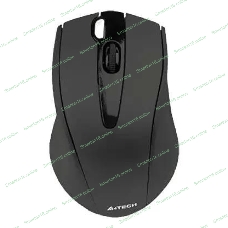 Мышь беспроводная A4Tech G9-500F черный, 1200 dpi, радиоканал, USB, кнопки - 4