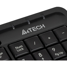 Комплект клавиатура+мышь A4Tech FStyler FG1010 беспроводной, USB, 2000 DPI, чёрный/синий