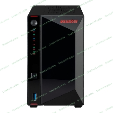 Сетевой накопитель ASUSTOR AS5402T 2-Bay NAS/Media player/Intel Celeron N5105 2.0GHz up to 2.9GHz, 4Gb SO-DIMM DDR4, noHDD(HDD,SSD),/2x 2,5Gb (LAN)/3xUSB3.2,HDMI; 90IX01R1-BW3S20