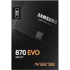 Накопитель SSD Samsung 870 EVO, 1Tb, SATA III, 2.5