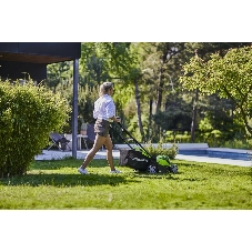 Газонокосилка аккумуляторная GreenWorks G24X2LM41, 40 В, 4 Ач