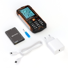 Мобильный телефон Maxvi R10 оранжевый