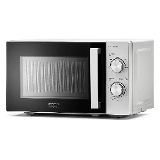 Микроволновая печь Caso M 20 Gourmet серебристый, 20 л, 800 Вт, переключатели - поворотный механизм