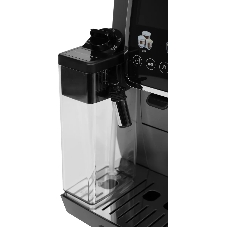 Кофемашина автоматическая DeLonghi Dinamica Plus ECAM380.95.TB черный/серый, исп. кофе - зерновой/молотый, 1.8 л, 1450 Вт, 15 Бар.