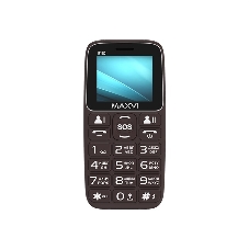 Мобильный телефон Maxvi B110 коричневый