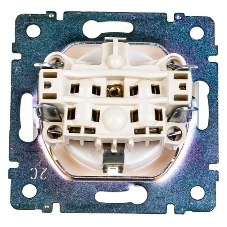 Механизм розетки 1-м СП Valena 2К+З с заземл. нем. станд. белый (DIY-упак.) Legrand 694280