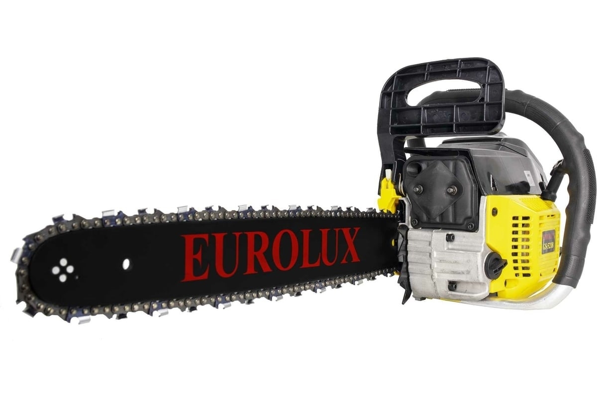 Бензопила Eurolux GS-5218 желтый/черный