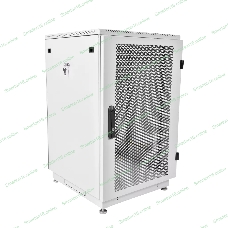 Шкаф телеком. напольный 18U (600x600) дверь перфорированная (ШТК-М-18.6.6-4ААА) (2 коробки)