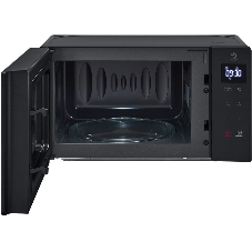 Микроволновая печь LG MH6032GAS черный, 20 л, 700 Вт, переключатели - сенсор