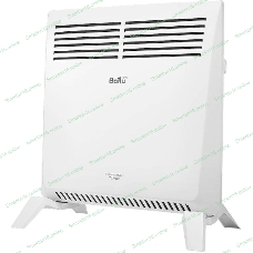 Конвектор Ballu Camino Eco Turbo BEC/EMT-1000 + Кронштейн CWM-02, белый, 1000 Вт, 15 м2, термостат