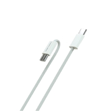 Кабель MORE CHOICE (4620202550392) K77a нейлон USB 3.0A PD 100W для Type-C Type-C 2м белый