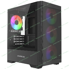 Корпус PowerCase Mistral Micro A13B, Micro-Tower, чёрный
