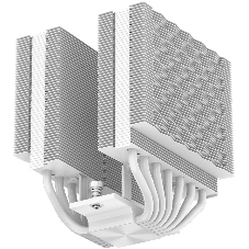 Кулер для процессора PCCooler RT720 TC ARGB WH (270W, 4-pin PWM, 157.5mm, Al/Cu, 7x6mm, ARGB, 2x120mm, 73.32CFM, 34.9dBA, 2200RPM, S: 1851/1700/1200/115X, AM5/AM4, white)