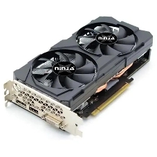 Видеокарта NINJA GeForce RTX 2060 Super, 8 GB GDDR6, 256 bit, DVI-D, DisplayPort, HDMI, GPU 1470 MHz