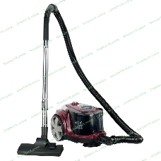 Пылесос GINZZU VS444 красный/серый, 420/2400 Вт, уборка сухая, пылесборник контейнер 4 л