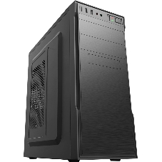 Компьютерный корпус с блоком питания 450Вт./Case Forza ATX, 450W, 1xUSB 2.0+1xUSB 3.0, Black, w/o FAN, 8 см fan PSU, power cord